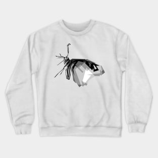 Butterfly grayscale Crewneck Sweatshirt